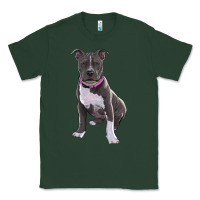 Sports Green pitbull Classic Tee - RanaPortraitStore