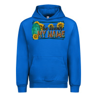 Cobalt he knows my name isaiah 43 1 Urban Hoodie - NancyCooperArtShop