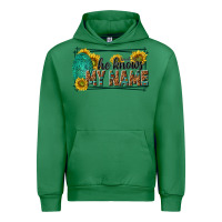 Emerald he knows my name isaiah 43 1 Urban Hoodie - NancyCooperArtShop