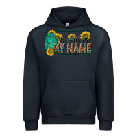 Navy he knows my name isaiah 43 1 Urban Hoodie - NancyCooperArtShop