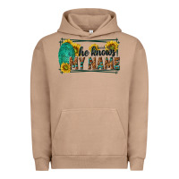 Pigment Burro he knows my name isaiah 43 1 Urban Hoodie - NancyCooperArtShop