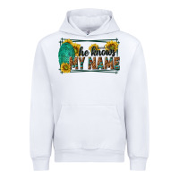 White he knows my name isaiah 43 1 Urban Hoodie - NancyCooperArtShop