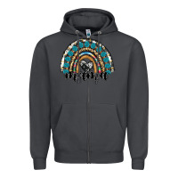 Smoke western mama rainbow Zipper Hoodie - RanaPortraitStore