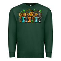 Sports Green gods country Premium Sweatshirt - AdoDesignShop