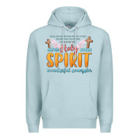 Blue Mist holy spirit wonderful counselor Premium Hoodie - MaliasSmallBusiness