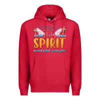 Cardinal holy spirit wonderful counselor Premium Hoodie - MaliasSmallBusiness