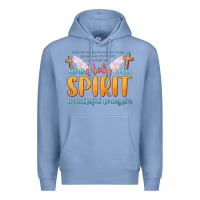 Colony Blue holy spirit wonderful counselor Premium Hoodie - MaliasSmallBusiness