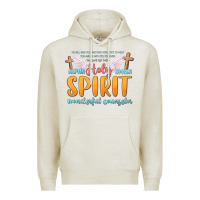 Oatmeal Heather holy spirit wonderful counselor Premium Hoodie - MaliasSmallBusiness