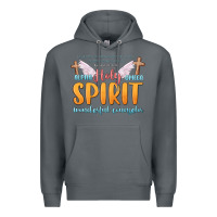 Rock holy spirit wonderful counselor Premium Hoodie - MaliasSmallBusiness