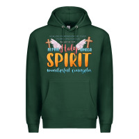 Sports Green holy spirit wonderful counselor Premium Hoodie - MaliasSmallBusiness