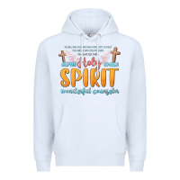 White holy spirit wonderful counselor Premium Hoodie - MaliasSmallBusiness