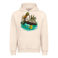 Sandshell fishing pelican camp Urban Hoodie - NancyCooperArtShop