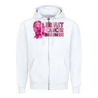 White Breast Cancer Awareness with Coffee Cup Zipper Hoodie - texasbilliewilder