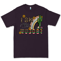 Plum i am not a hugger Premium Tee - CowhideDigitalArt