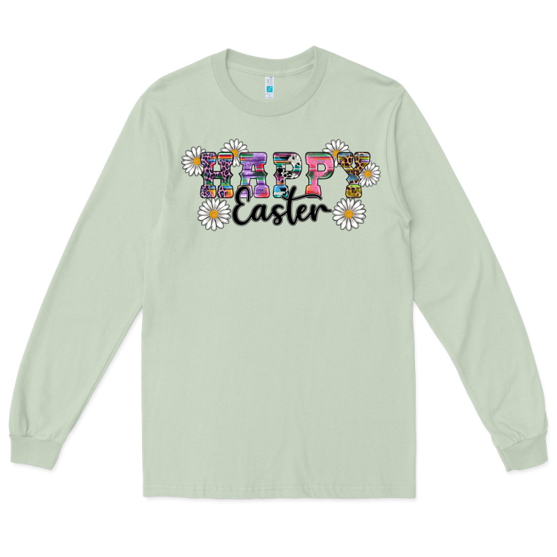 Happy Easter Daisys Long Sleeve Tee by RanaPortraitStore | Teevron