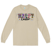 Mushroom happy easter daisys Long Sleeve Tee - RanaPortraitStore