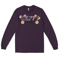 Plum happy easter daisys Long Sleeve Tee - RanaPortraitStore