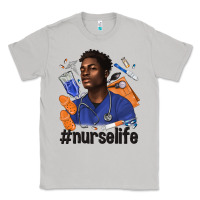 Moon Dust afro man nurse life Classic Tee - texasbilliewilder