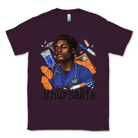Plum afro man nurse life Classic Tee - texasbilliewilder