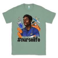 Sage afro man nurse life Classic Tee - texasbilliewilder