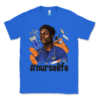 True Royal afro man nurse life Classic Tee - texasbilliewilder