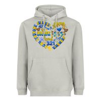 Moon Dust down syndrome awareness heart Heavyweight Hoodie - Artiststas