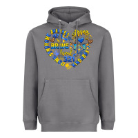 Storm down syndrome awareness heart Heavyweight Hoodie - Artiststas