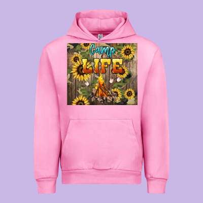 Camp Life Urban Hoodie Designed By Nancycooperartshop