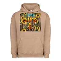 Pigment Burro camp life Urban Hoodie - NancyCooperArtShop