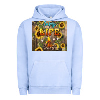 Pigment Grape Ice camp life Urban Hoodie - NancyCooperArtShop