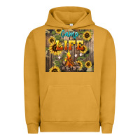 Pigment Peanut Butter camp life Urban Hoodie - NancyCooperArtShop