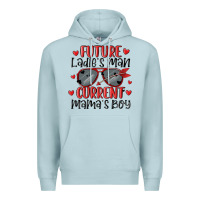 Blue Mist future ladies man current mamas boy Premium Hoodie - MaliasSmallBusiness