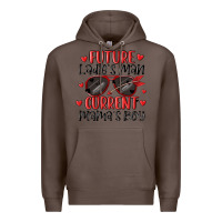 Coffee future ladies man current mamas boy Premium Hoodie - MaliasSmallBusiness