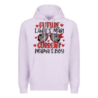 Lilac future ladies man current mamas boy Premium Hoodie - MaliasSmallBusiness