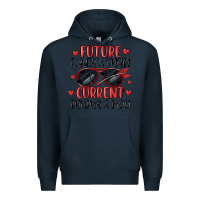 Navy future ladies man current mamas boy Premium Hoodie - MaliasSmallBusiness
