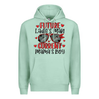 Seafoam future ladies man current mamas boy Premium Hoodie - MaliasSmallBusiness
