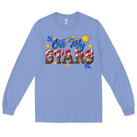 Colony Blue oh my stars Long Sleeve Tee - texasbilliewilder