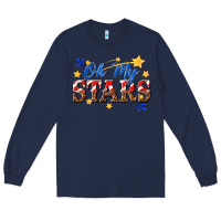Navy oh my stars Long Sleeve Tee - texasbilliewilder