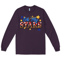 Plum oh my stars Long Sleeve Tee - texasbilliewilder