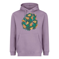 Lavender christmas gingerbread cookies patch Heavyweight Hoodie - BundleAndBundleShop