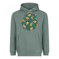 Sage christmas gingerbread cookies patch Heavyweight Hoodie - BundleAndBundleShop