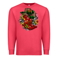 Cardinal Christmas Cowboy Boots Premium Sweatshirt - JahusDesignShop