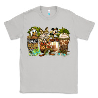Moon Dust safari cartoon characters coffee cups Classic Tee - Zillion Design Studio