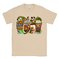 Mushroom safari cartoon characters coffee cups Classic Tee - Zillion Design Studio