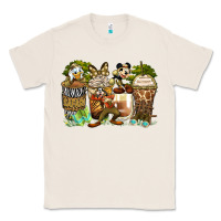 Natural safari cartoon characters coffee cups Classic Tee - Zillion Design Studio