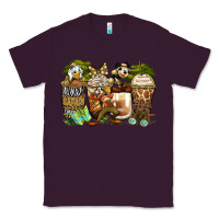 Plum safari cartoon characters coffee cups Classic Tee - Zillion Design Studio