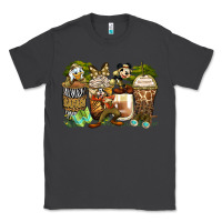Smoke safari cartoon characters coffee cups Classic Tee - Zillion Design Studio