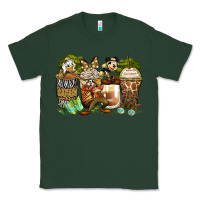 Sports Green safari cartoon characters coffee cups Classic Tee - Zillion Design Studio