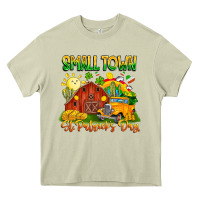 Mossy small town st patricks day Heavy Core Tee - CowhideDigitalArt