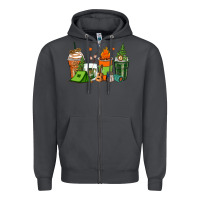 Smoke camping coffee cups Zipper Hoodie - Zillion Design Studio